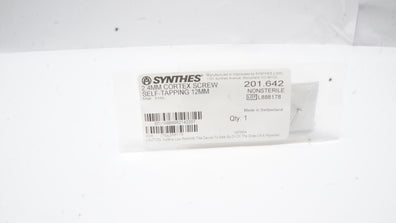Synthes 201.642 2.4mm Cortex Screw Self-Tapping 12mm